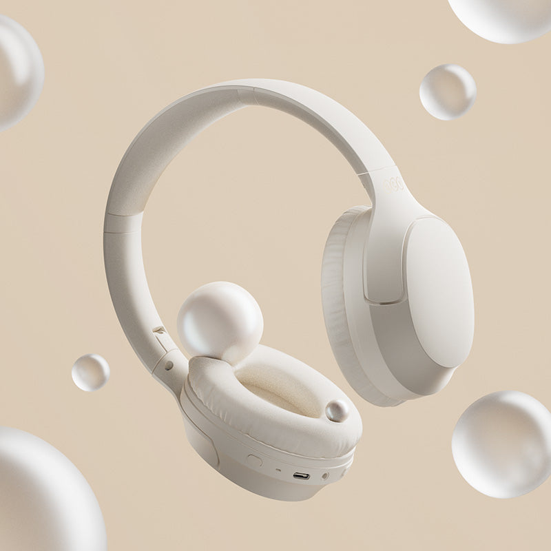 QCY H2 Pro headphones and pearls