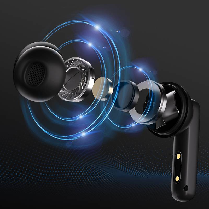 QCY T13 ANC headphone structure